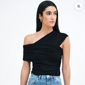 Marcella  black Alyssa infinity top size large